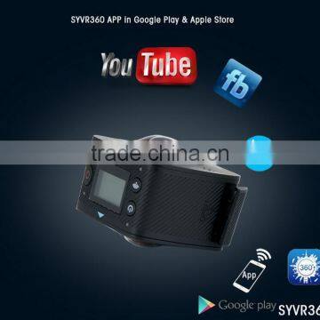 Factory Supply Latest 360 Degree 1080p Camera vr hd Dual Lens go Pro Sports Camera photo-3