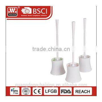 all white color toilet brush