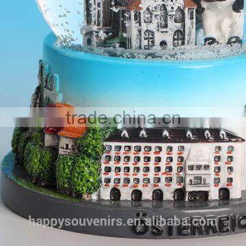 Scenery Resin Snow Globe For Home Decoration photo-3