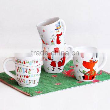 Ceramic Promotional Mug With 4C Decal,330ml Promotional Mug With Printing,stoneware Mug for Promotion photo-2