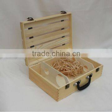 New Classical Custom Size and Logo Wooden Box Packaging for Wine photo-5