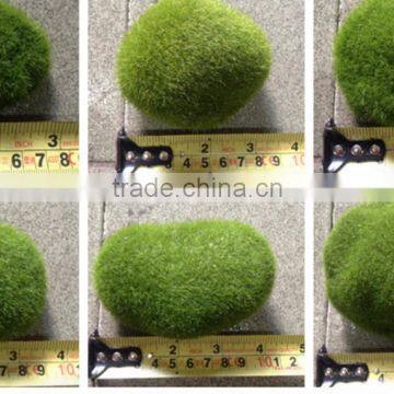 Mini Artificial Moss Stone , Different Size Plastic Moss Stone photo-2