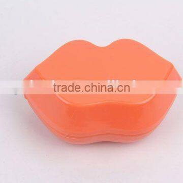Lip Shaped Plastic Massage Comb With Mirror/hair Brush photo-5
