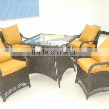 outdoor rattan dining set (new product)