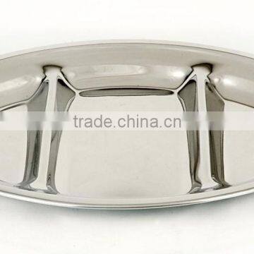 Metal Oval Compartment