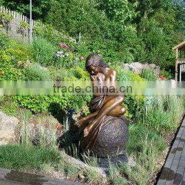 Bronze Foundry Metal Craft Folk Art Nude Woman Bronze Sculpture photo-4