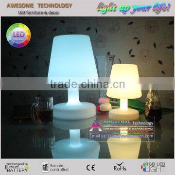 cordless Battery operated decorative led table lamp