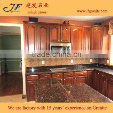 Polupar Polished Tan Brown Granite Table Top, Pedra Modular Granite Countertops photo-3