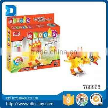 2017 shantou factory wholesale 126pcs diy toy blocks building toy funny bricks for sale