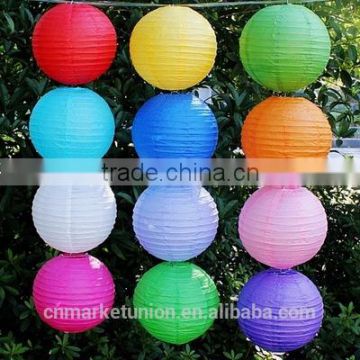 High Quality chinese paper lantern decorative wedding paper latern