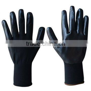 Sunnyhope China Manufacturer13gauge Grey Nitrile Coated Nylon Glove photo-4