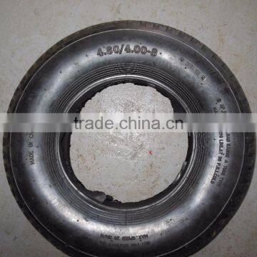 3.50-8/4.00-8 Tire and Tube for Tool Cart and Garden Trolley Use photo-2
