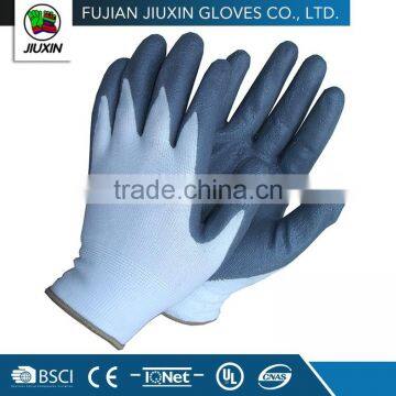 JX68F621 Hot Sale Safety Non Slip Waterproof Hand Bulk Nitrile Gloves