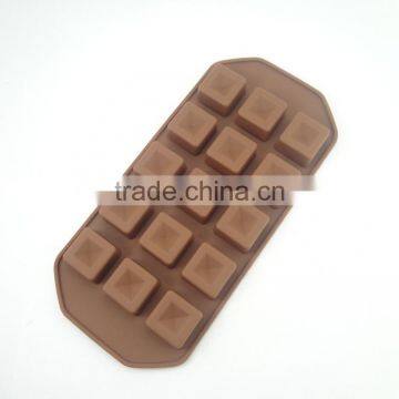 15 Cup Three-dimensional Chocolate Silicone Ice and Cake Use Tray photo-3