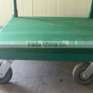 Four Wheel Serving Carpet Hand Cart photo-2