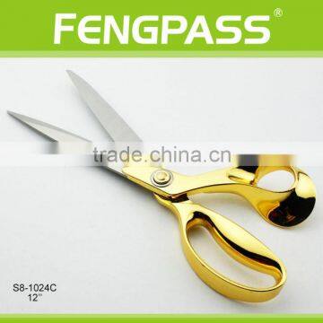 S8-1024C 30cm Stainless Steel Blades With Zinc Alloy Handle Tailoring Scissors photo-2