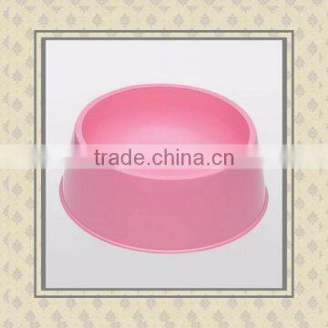 custom cheap pink plastic dog bowl manufacturer