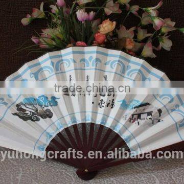 Convenient and Traditional Bamboo Silk Fan photo-2