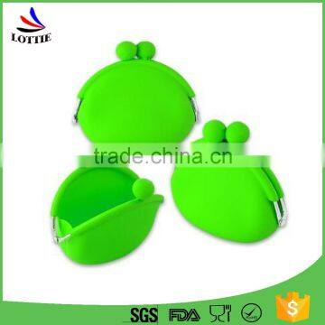 Kawaii Xmas Birthday Gift Cartoon Silicone Jelly Coin Purse Mini Wallet photo-2