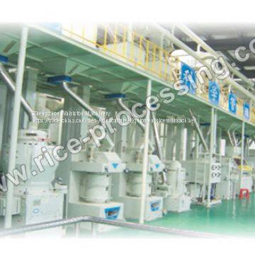 100T/D Automatic Rice Mill Production Line