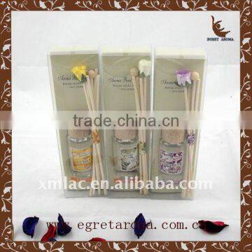 Popular Customized Glass Bottle With Rattan Sticks for Hotel Automatic Air Freshener photo-5