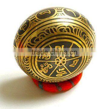 High Quality Om Mane Padhme Hun Meditation Tibetan Singing Bowl photo-3