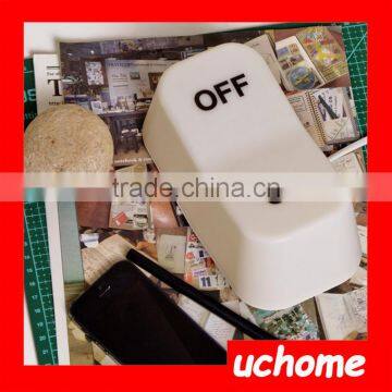 UCHOME Hot Creative Gravity Sensor ON-OFF Night Light/OEM White Yellow Warm LED Light Night for Baby Feeding Nursing photo-4