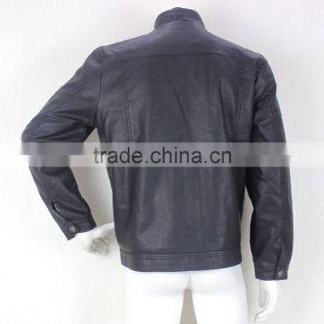 Mens Welding Leather Jacket photo-5