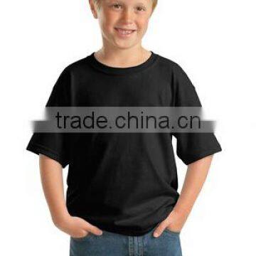 Seamless O Neck Boys Design Plain T-shirt 100% Cotton Boys T-shirt photo-4