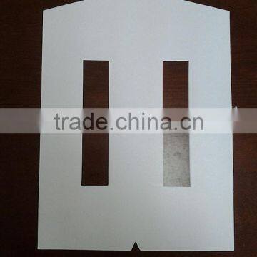 2015 shirt cardboard, garment accessories shirt cardoard, collar cardbboard packaging