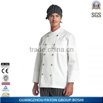 Guangzhou Paton uniform factory custom chef jackets for sale