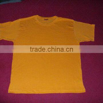 Cotton mens basic blank t-shirt