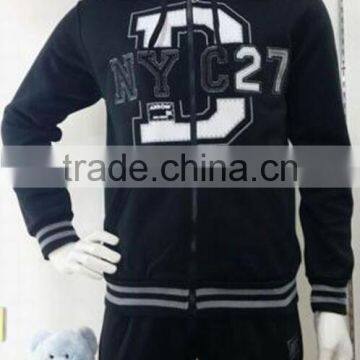 Men Sportswear Polyester Spun Kintted Man Sports Set photo-5