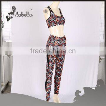 Wholesaleyoga Sets Sports Bra and Leggings With Digital Printing photo-4