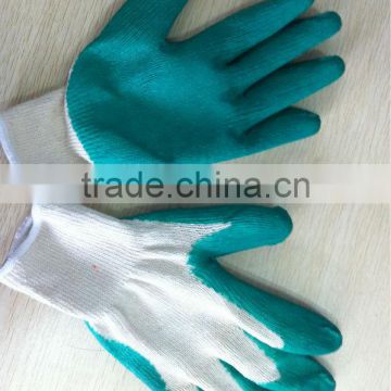 crinkle latex coated gloves