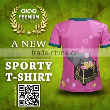 Custom Design Polyester T-shirt Sublimation With 3D Printing for Sports Jersey photo-2