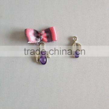 Cheap underwear clothing charms,crystal shoes accessories charm from factory