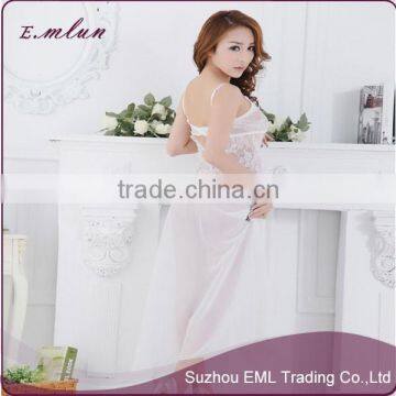 Women sexy hot transparent lace nighty