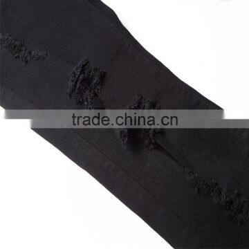 2016 New Men's Fashion Jeans Black Jeans Male Personality Folds Comfortable Hotsale Biker Jeans photo-6