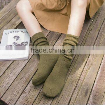 Zm22057a Autumn Cotton Socks Wholesale Women Knitted Socks photo-3