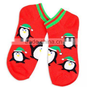 Cheap Price Christmas Gift 100% Cotton Wholesale Cartoon Teen Tube Socks photo-2