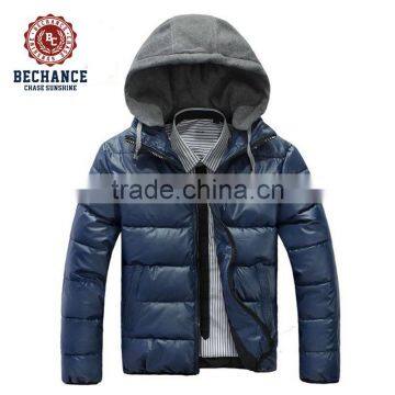 LZ328 Custom European New Style Warmth Mens Winter Down Jacket Hoodies
