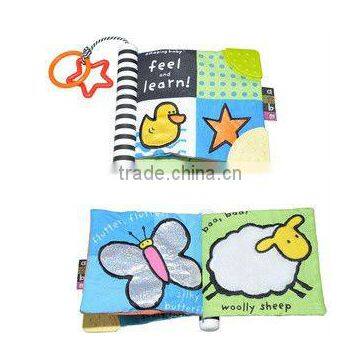 wholesale early educational kid's cloth book