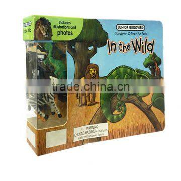 Children Carton Book EVA Book With Plastic Toys Customizable Education Book photo-3