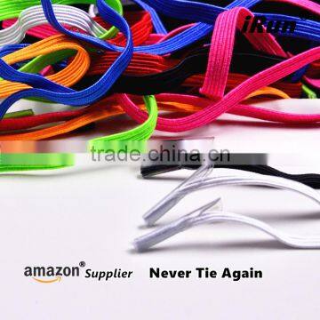 Highly Elastic Comfort and Soft Tieless Shoes Laces for Child and Disabled - Muti-Colored No Tie Shoelace Amazon Supplier photo-3