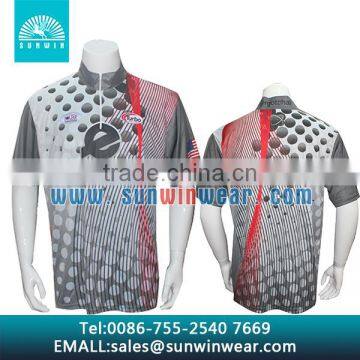 OEM Sublimation fishing shirts custom fishing jersey