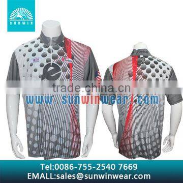 Sublimation Premium Golf Polo Shirts Comfortable Golf Clothing photo-6
