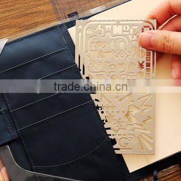 Multifunctional Metal Bookmark Ruler /Planner,Scrapbooking Templates photo-4