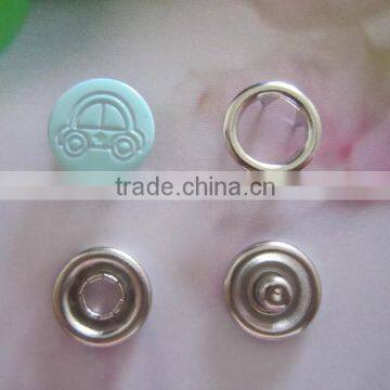 High Quality PaPa Baby Clothing Brass 4 Part Ring Prong Snap Fastener photo-4