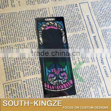 Customized Design Black Color Magic Bookmark